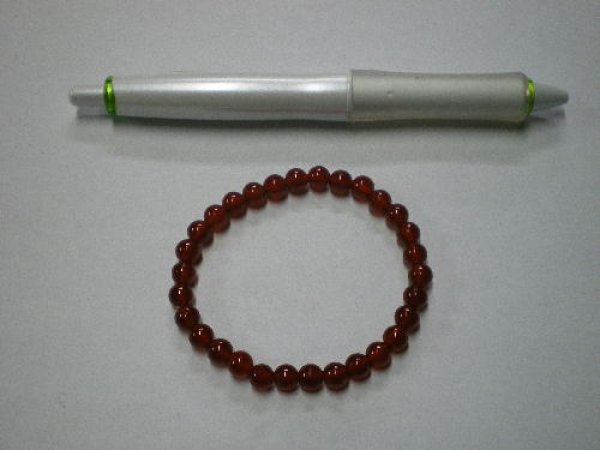 画像3: パワーストーン 念珠 オレンジカルセドニー　大きさ：約０.５ｃｍ玉 (3)