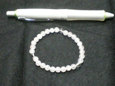 画像2: パワーストーン 念珠 ローズクォーツ　大きさ：約０.５ｃｍ玉