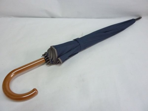 画像1: ジャンプ傘　６０ｃｍ　紺色 (1)