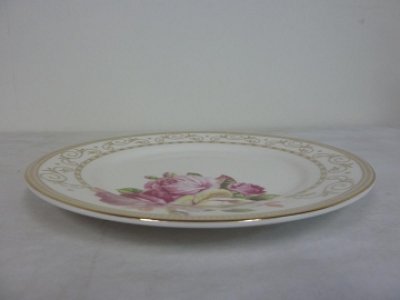 画像2: 薔薇柄　ディッシュ　約１９ｃｍ　ＰＬ－ＹＥ