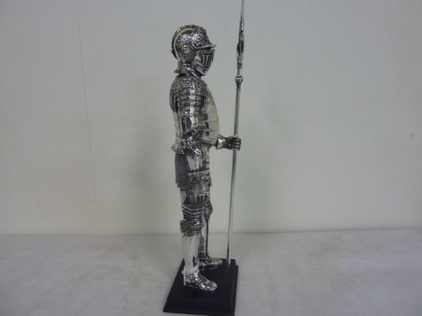 画像3: Veronese Design 置物　戦士（シルバー仕上げ） (3)