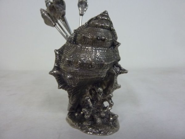 画像3: デザートフォーク（６Ｐ）　サザエ型 (3)