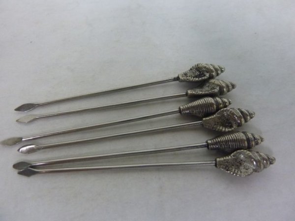 画像6: デザートフォーク（６Ｐ）　サザエ型 (6)