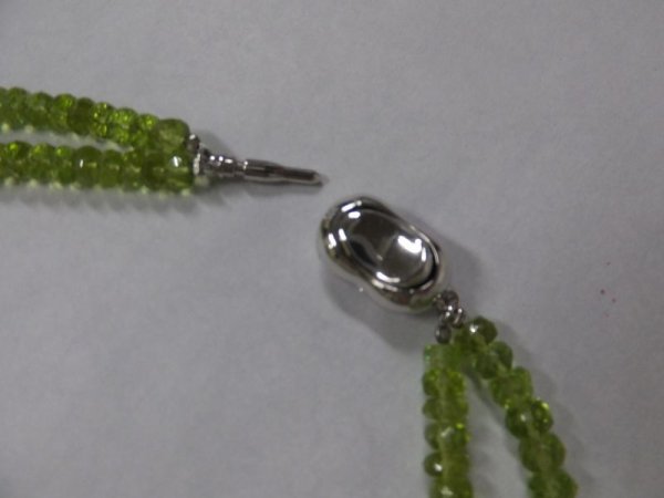 画像5: 2連ペリドットネックレス (5)