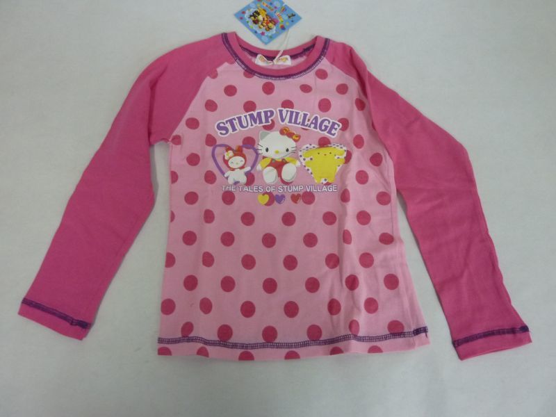 Z 141 Stump Village 子供服 長袖tシャツ ピンク マゼンタ色 １２０ 株式会社九州流通センター